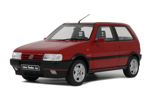 OttO mobile 1/18 フィアット ウーノ ターボ i.e. 1990 (レッド)世界限定 2,000個  [No.OTM487]