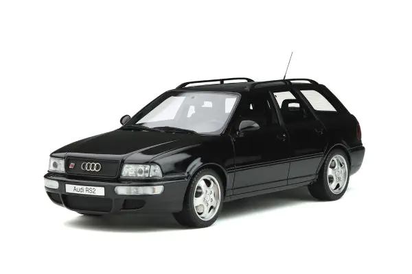 OttO mobile 1/18scale Audi RS2 (Black) [No.OTM831] - KYOSHO minicar