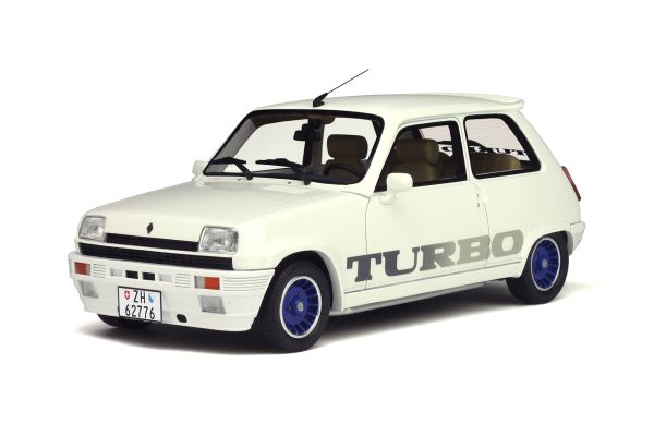 OttO mobile 1/18scale Renault 5 Thunk Gorudini White [No.OTM691]