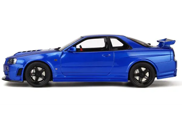 OttO mobile 1/18scale Nismo R34 GT-R Z-tune (Blue) - Limited Edition of 1  500 Pieces Worldwide [No.OTM743] - KYOSHO minicar