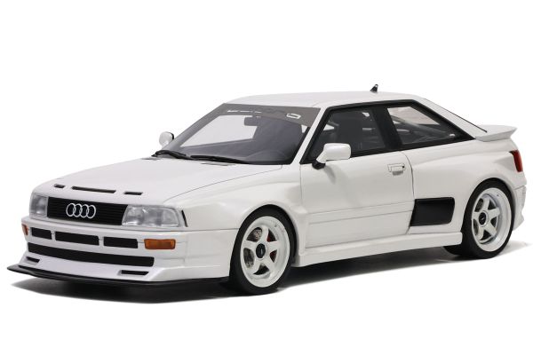 OttO mobile 1/18scale Audi 80 B4 Coupe RS2 Prior Design 2021 (White) - Limited to 3,000 units worldwide  [No.OTM913]