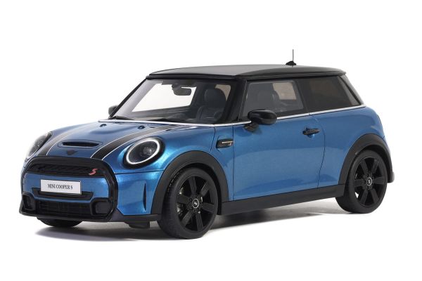 OttO mobile 1/18scale Mini Cooper S 2021 (Blue) Limited to 999 units worldwide  [No.OTM982]