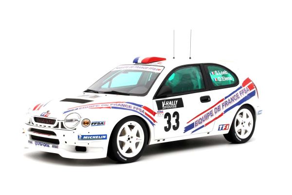 OttO mobile 1/18 トヨタ カローラ WRC ツール・ド・コルス 2000 #33 世界限定 3,000個  [No.OTM996]