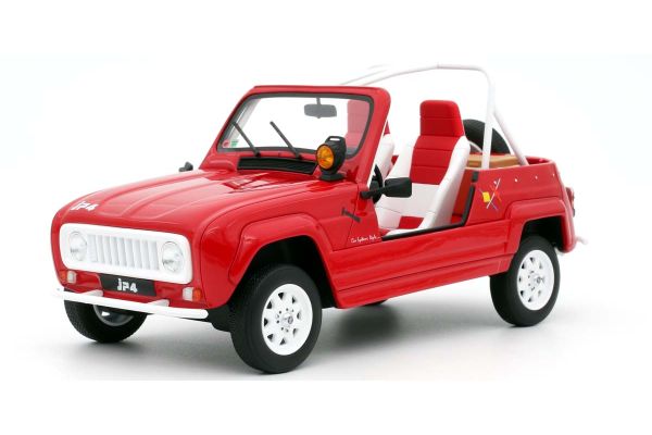 OttO mobile 1/18scale Renault 4L JP4 1987 (Red) Worldwide Limited 999 pieces  [No.OTM998]