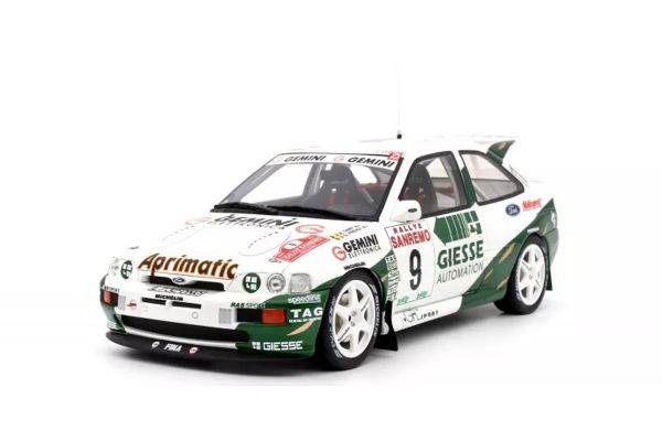 OttO mobile 1/18scale Ford Escort RS Cosworth Gr.A Sanremo Rally 1994 #9 Limited to 3,000 units worldwide  [No.OTM1038]