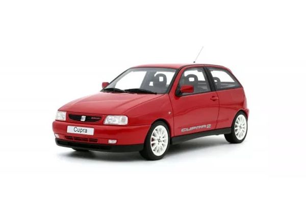 OttO mobile 1/18scale SEAT Ibiza Cupra 2 Mk.2 1997 (Red) Limited to 999 units worldwide  [No.OTM1092]