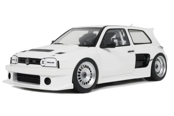 OttO mobile 1/18 フォルクスワーゲン ゴルフ III Khyzyl Saleem 2024 (ホワイト)  [No.OTM1110]