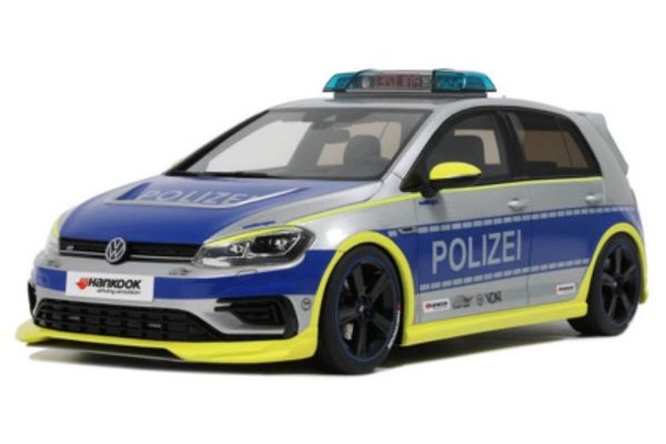OttO mobile 1/18scale Volkswagen Golf VII R Oettinger Polizei 2018 Silver/Blue Limited Edition  [No.OTM1117]