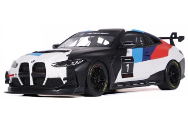 OttO mobile 1/18 BMW M4 GT4 プレゼンテーション 2022 (ホワイト)世界限定999個  [No.OTM1228]
