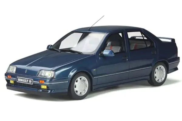 OttO mobile 1/18scale Renault 19 Shamad 16S Phase 1 (Blue 