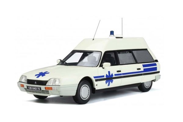 OttO mobile 1/18scale Citroen CX Break Ambulance Quasar Uriaz (White)  [No.OTM367]