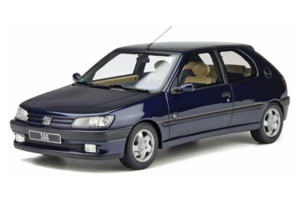 OttO mobile 1/18scale Peugeot 306 Eden Park (Dark Blue) Limited to 2,500 worldwide  [No.OTM385]