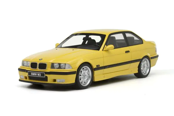 京商 ミニカー | OttO mobile 1/18scale BMW M3 E36 Yellow [No.OTM666]