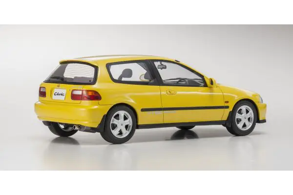 京商 ミニカー | OttO mobile 1/18scale Honda Civic SiR II EG6 Yellow [No.OTM711]