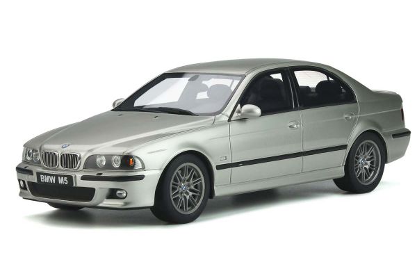 OttO mobile 1/18scale BMW E39 M5 (Silver) Limited to 2,000 worldwide  [No.OTM747B]