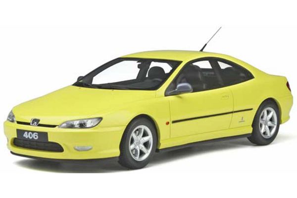 OttO mobile 1/18scale Peugeot 406 V6 Coupe (Yellow) Limited to 2,000 pieces worldwide  [No.OTM897]