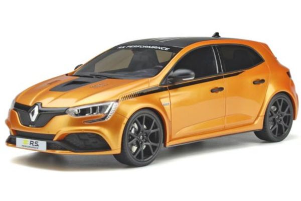 OttO mobile 1/18 ルノー メガーヌ RS パフォーマンス キット (オレンジ)世界限定 3,000台 OTM899