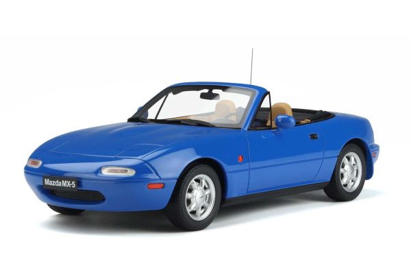 OttO mobile 1/18scale Mazda MX-5 1990 (Blue)  [No.OTM934]