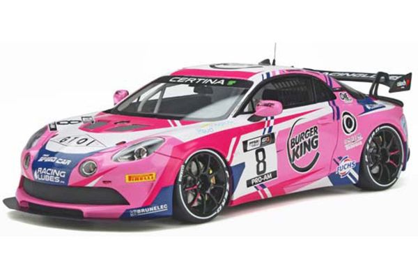 OttO mobile 1/18 アルピーヌ A110 GT4 #8 2020 (ピンク) 世界限定 2,500台 OTM935