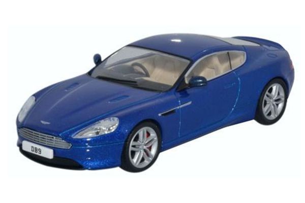 OXFORD 1/43scale Aston Martin DB9 Coupe Cobalt Blue  [No.OX43AMDB903]
