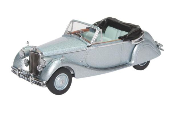 OXFORD 1/43scale Jaguar Mkv DHC Open Opalescent Silver  [No.OX43JAG5001]