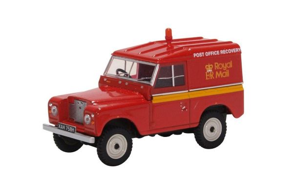 OXFORD 1/43scale Land Rover Series IIA Hard Top Royal Mail Post Office Recovery  [No.OX43LR2AS002]