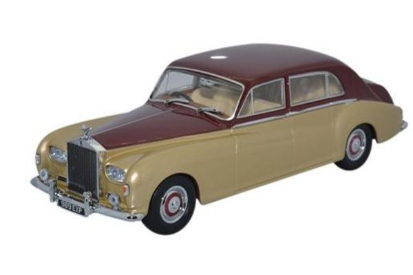 OXFORD 1/43scale Rolls Royce Phantom V James Young Burgundy/Silver Sand  [No.OX43RRP5002]