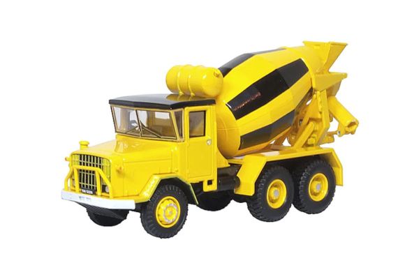 OXFORD 1/76scale AEC 690 Cement Mixer Truck Yellow/Black  [No.OX76ACM002]