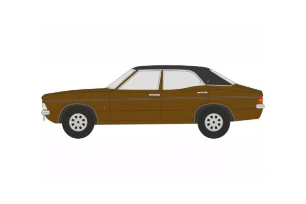 OXFORD 1/76 フォード コルティナ Mk3 タウニー（茶色がかったオレンジ）  [No.OX76COR3011]