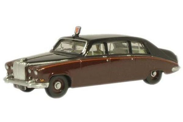 OXFORD 1/76scale Daimler Claret/Black (Queen Mothers Car) DS420  [No.OX76DS004]