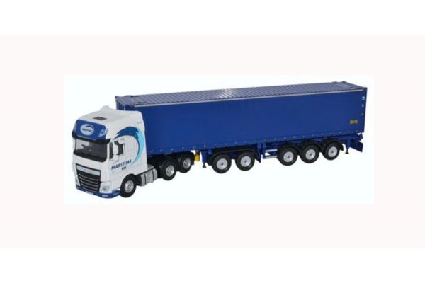 OXFORD 1/76scale Daf XF Euro 6 Combitrailer Container Maritime Transport  [No.OX76DXF001]