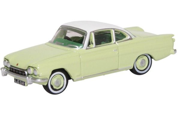 OXFORD 1/76scale Ford Consul Capri Lime Green/Ermine White  [No.OX76FCC001]