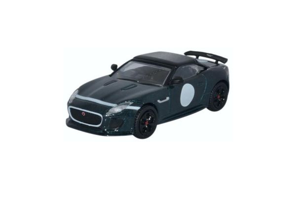 OXFORD 1/76scale Jaguar F-Type Project 7 British Racing Green  [No.OX76JFT001]