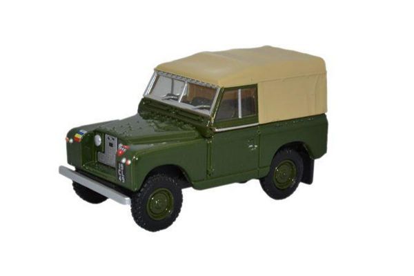 OXFORD 1/76scale Land Rover Series II SWB Canvas REME  [No.OX76LR2S006]