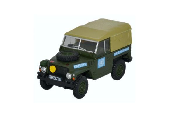 OXFORD 1/76scale Land Rover 1/2 Ton Lightweight United Nations [No.OX76LRL001]