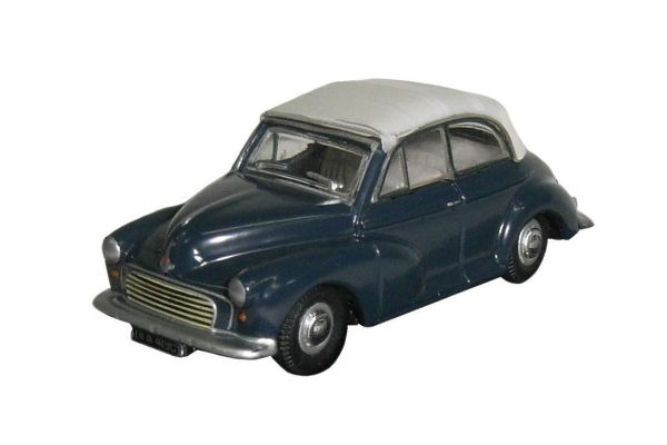 OXFORD 1/76scale The Morris Minor Soft top Traf Blue/Pearl Grey Minor  [No.OX76MMC004]