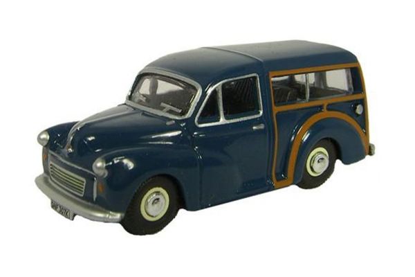 OXFORD 1/76scale Morris Minor Traveller (Blue / Wood)  [No.OX76MMT002]