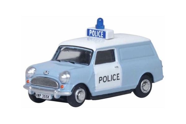 OXFORD 1/76scale Mini Van Westmercia Police (Panda)  [No.OX76MV034]