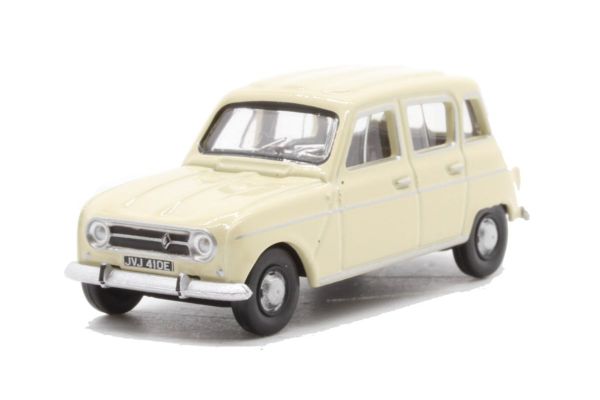 OXFORD 1/76scale Renault 4 (beige)  [No.OX76RN001]