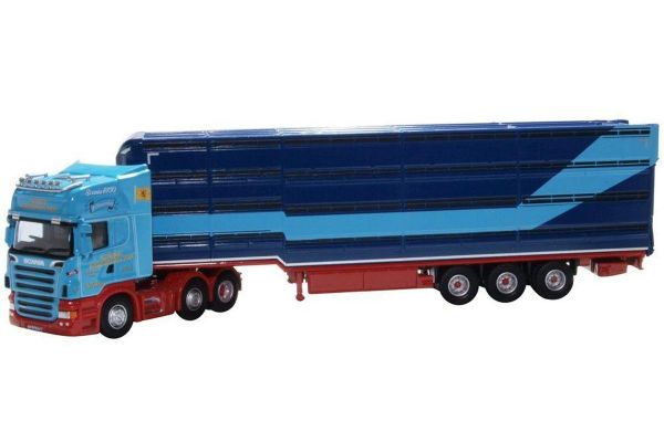 OXFORD 1/76scale Scania Houghton Parkhouse Professional Livestock Transporter George  [No.OX76SCA01LT]