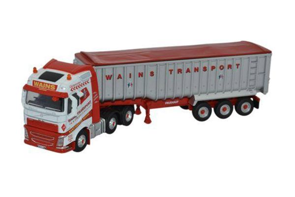 OXFORD 1/76scale Volvo FH 4 (G) Tipper Wains Transport  [No.OX76VOL4004]