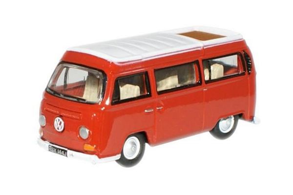 OXFORD 1/76scale VW Camping Car Senegal Red / White  [No.OX76VW004]