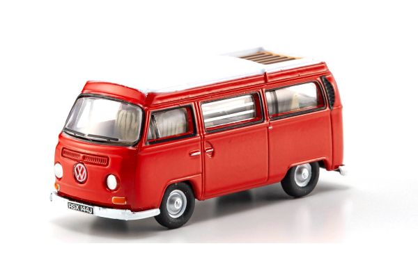 OXFORD 1/76 VW キャンピングカー セネガルレッド/ホワイト  [No.OX76VW004]