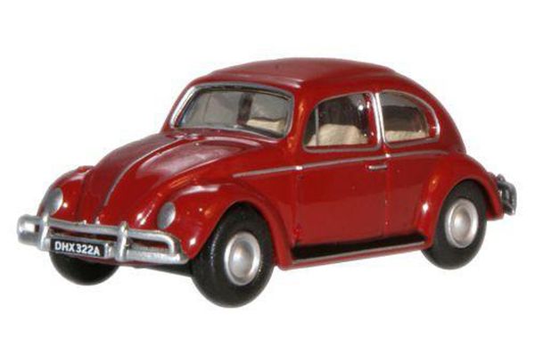 OXFORD 1/76scale VW Beetle Ruby Red  [No.OX76VWB002]