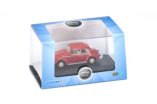 OXFORD 1/76 VW ビートル ルビーレッド  [No.OX76VWB002]
