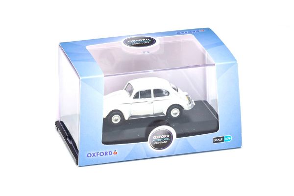 OXFORD 1/76scale VW Beetle Lotus White  [No.OX76VWB008]