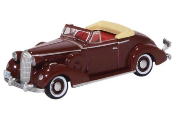 OXFORD 1/87scale Buick Special Convertible Coupe 1936 Cardinal Maroon  [No.OX87BS36003]