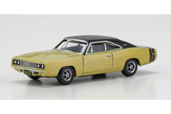 OXFORD 1/87scale Dodge Charger 1968 Gold and Black  [No.OX87DC68002]