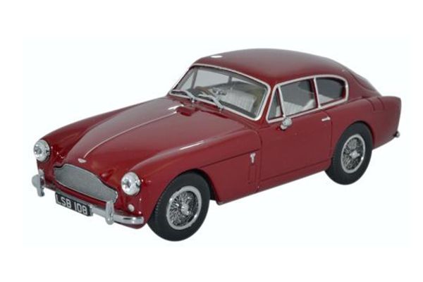 OXFORD 1/43scale Aston Martin DB2 Mk III Saloon Peony Red [No.OXAMDB2003]