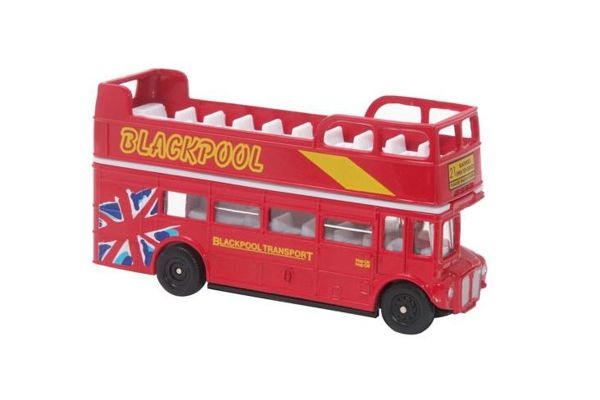 OXFORD 1/76scale Blackpool Root Master Open Top Double Decker Bus [No.OXRM099]